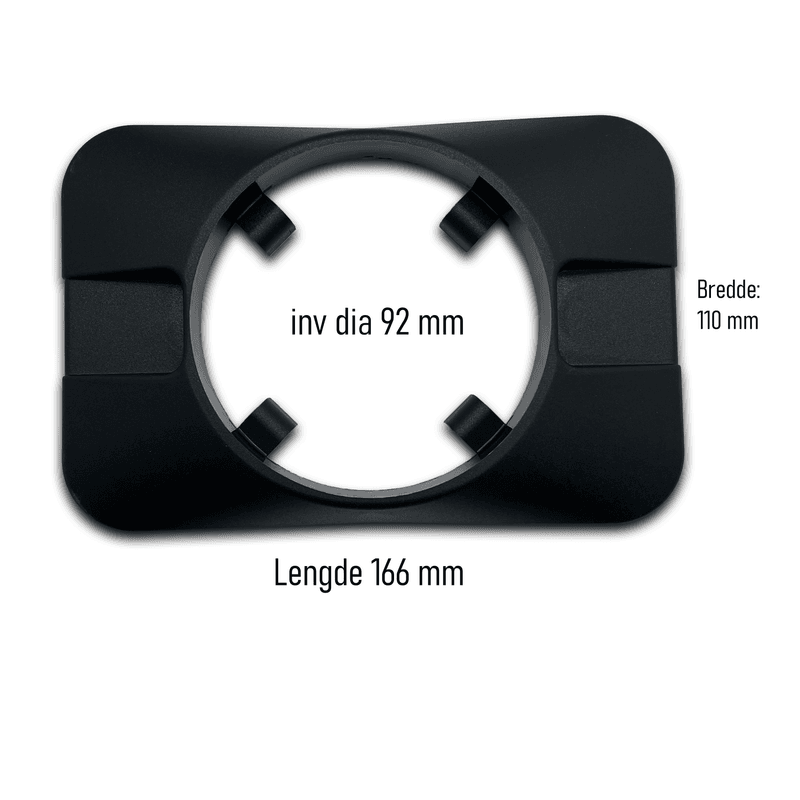 Deksel, 309180, for sidemontert SL3 kontrollere fra Dometic