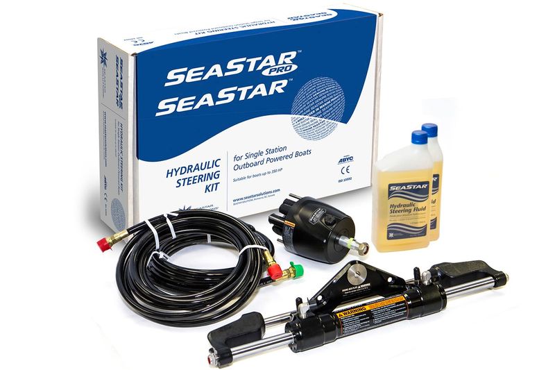 Seastar komplett styresett med HC5348, 6 meter slangesett