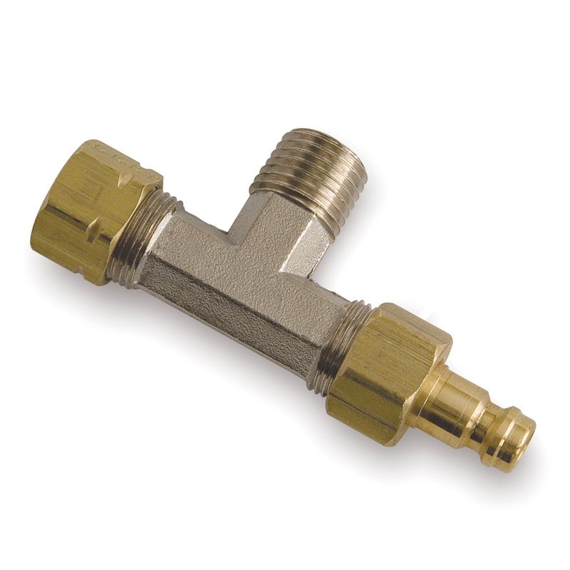 T-stykke med luftenippel HF5520 (2-Pack)