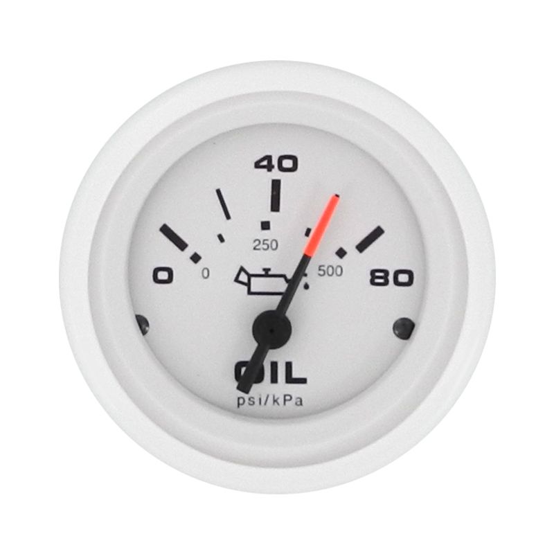 VEETHREE Oljetrykkm?ler 0-80 PSI