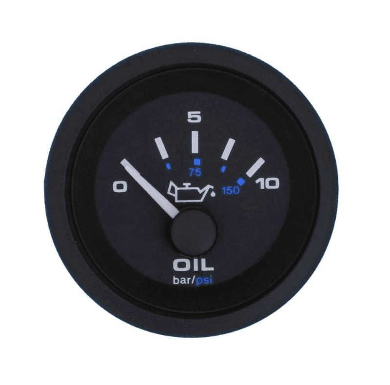 Oljetrykksm?ler, 0-10 BAR/80PSI, US, Veethree Premier Pro 2