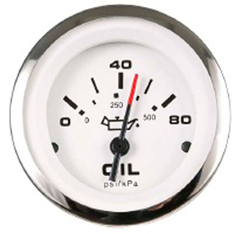VEETHREE Oljetrykksm?ler 0-80 PSI