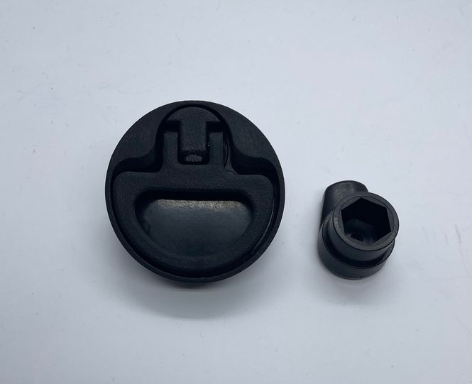 Hovedbilde T-h?ndt/l?s kompl. f/ 04021x x x x, sort