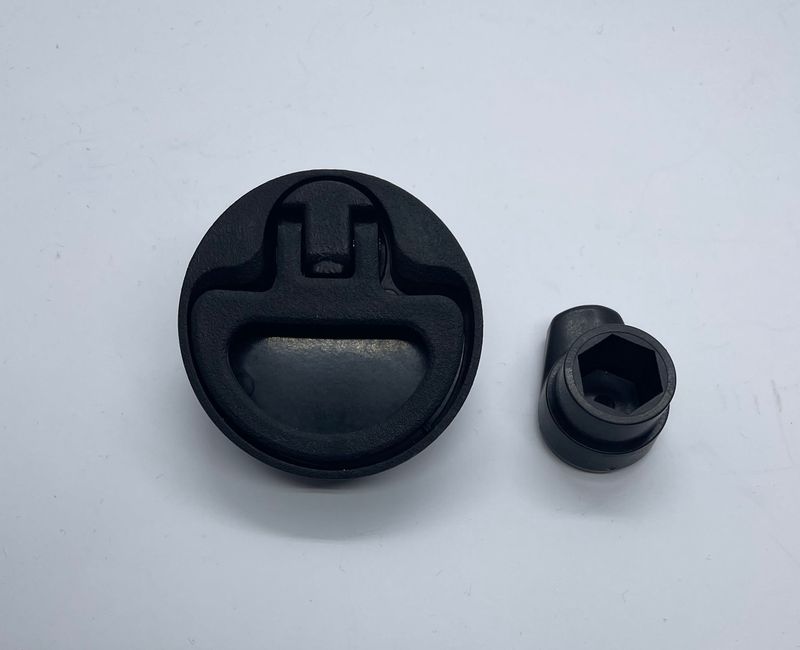 T-h?ndt/l?s kompl. f/ 04021x x x x, sort