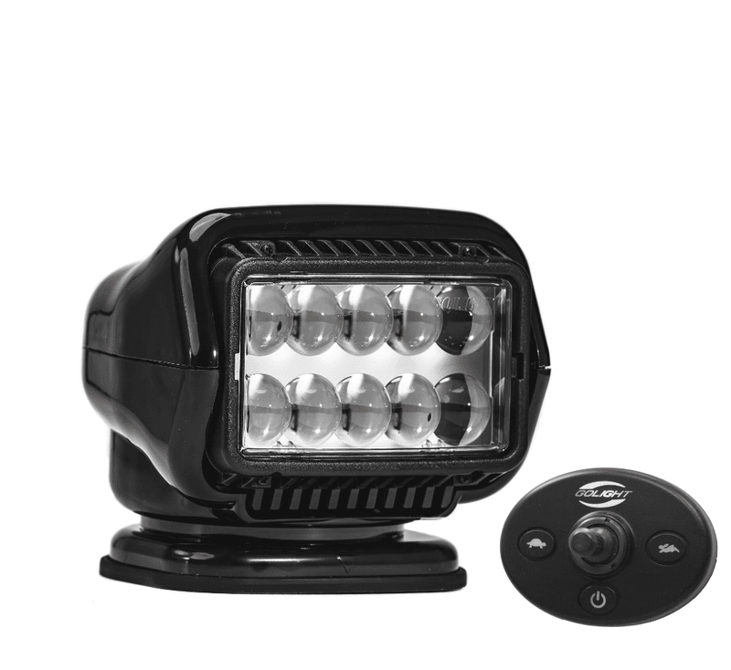 S?kelys Golight Stryker, 12V, LED, Svart, 1x kablet kontrl