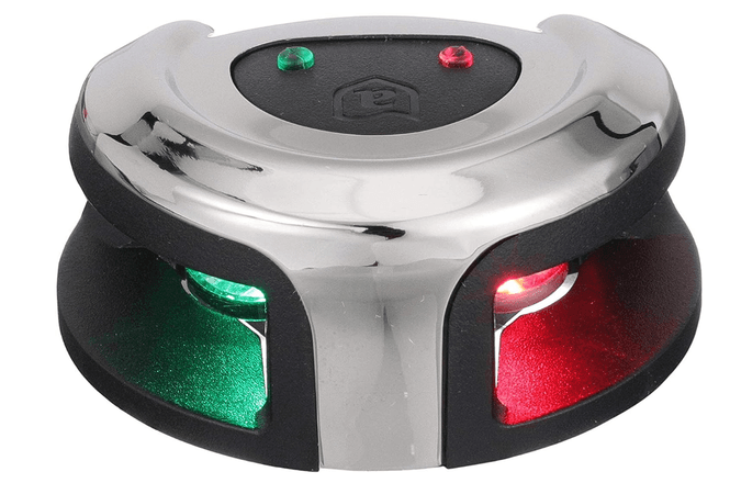 Hovedbilde Attwood LED Kombilanterne, R?d/Gr?nn, Rustfritt ...