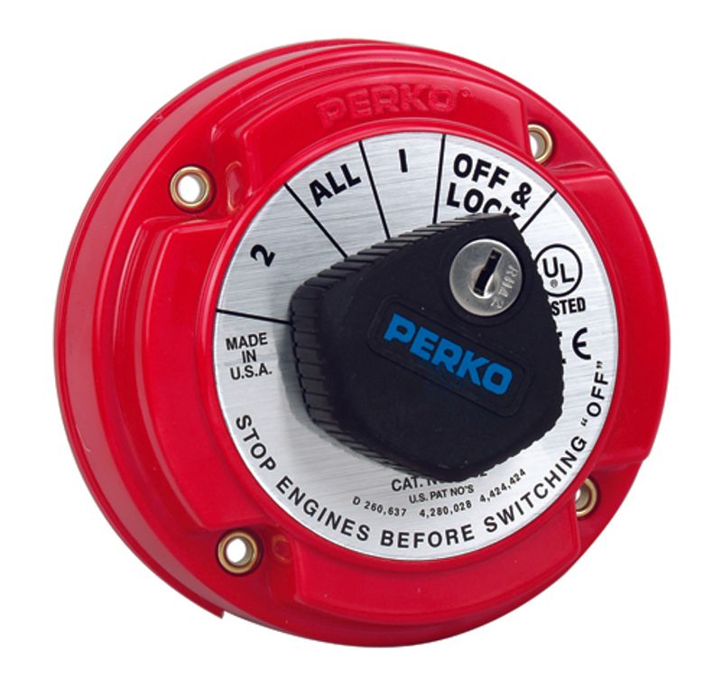 Batteribryter m/l?s 8502DP