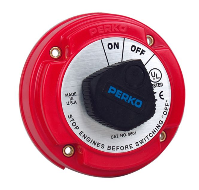 Hovedbilde Batteribryter, On/Off 9601