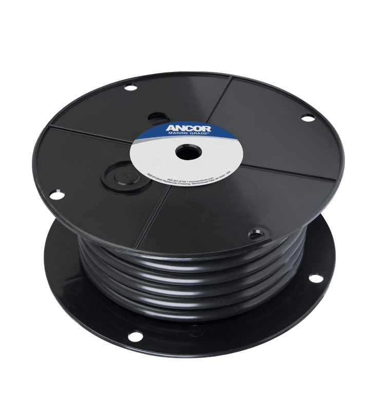 Fortinnet Marine Gradert Batterikabel p? 42mm?, Svart - 15m