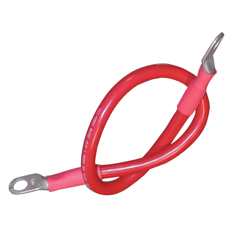 Fortinnet Batterikabel med Kabelsko, 34mm?, ?9.5mm - 45.7cm