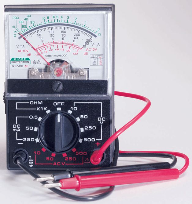 Hovedbilde 5 funksjoners mulitmeter.