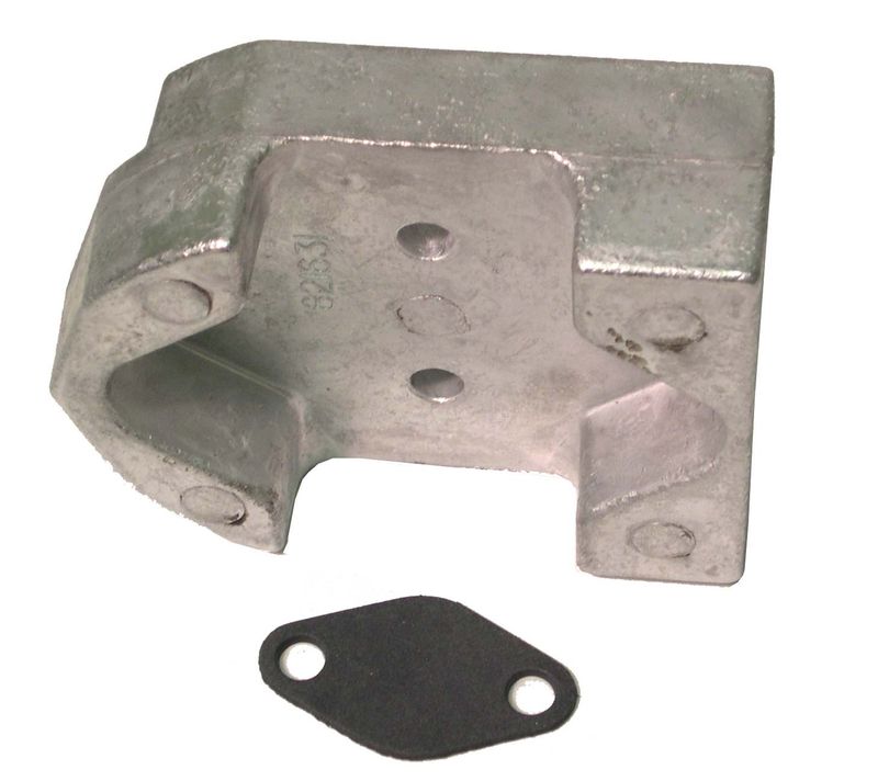 Gimbal bearing anode med bolt (821631), Alu , 821631T1