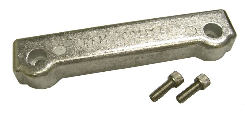 Volvo Penta bar anode i aluminium med indikator