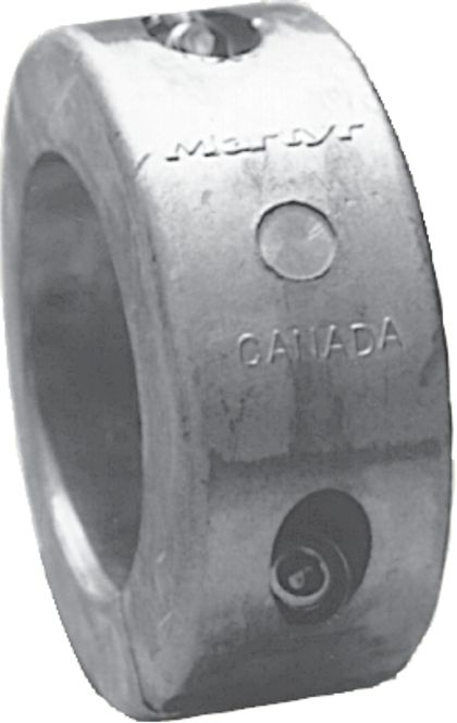 Hovedbilde Smal aksel anode, for 50 mm aksel, CMC50