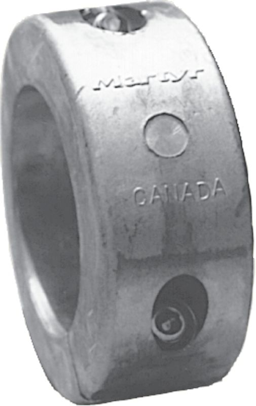 Smal aksel anode, for 50 mm aksel, CMC50