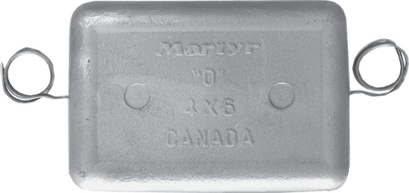 Skrog anode, 1.48 kg, Zink, CMPNWZ