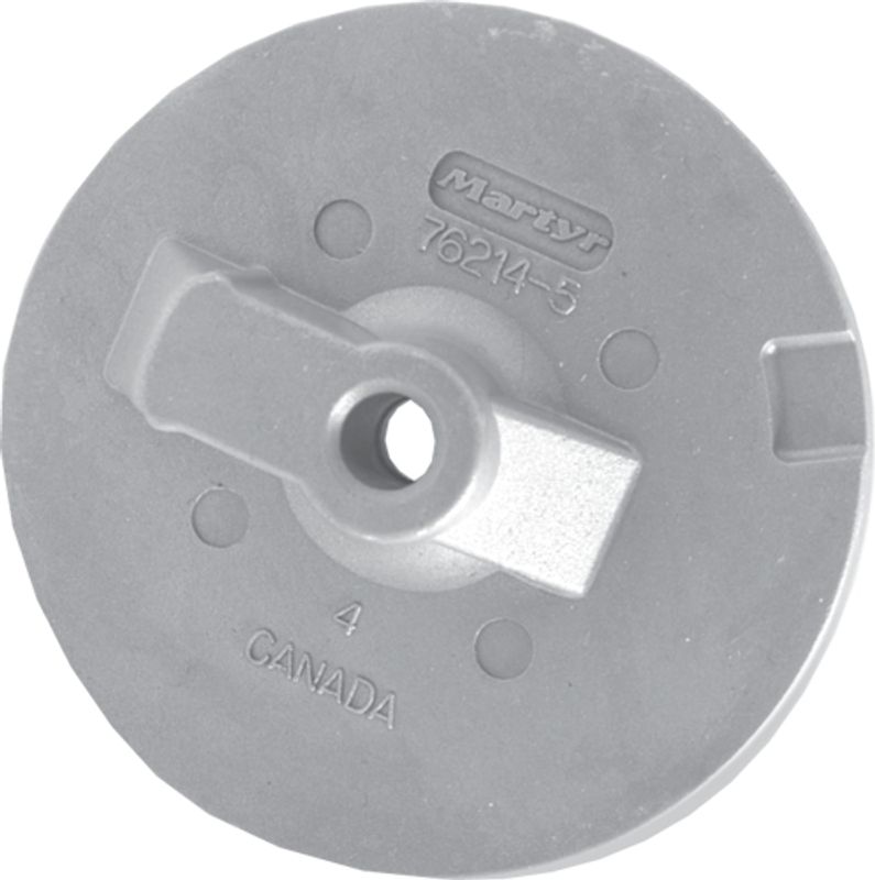 Merc trimfinne anode uten bolt, Mag 762145, CM762145M