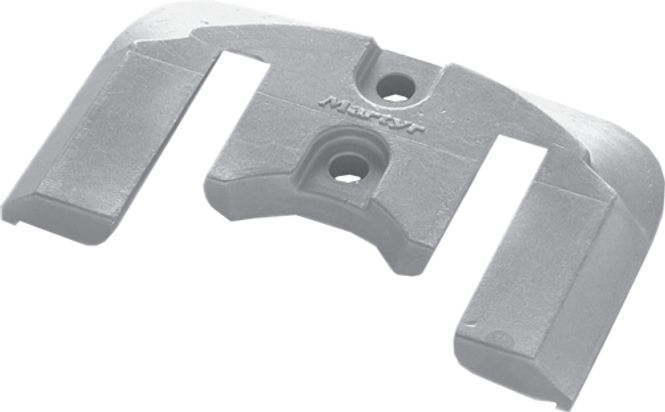 Hovedbilde Kavitasjonsplate anode uten bolt, Zink 821630, ...