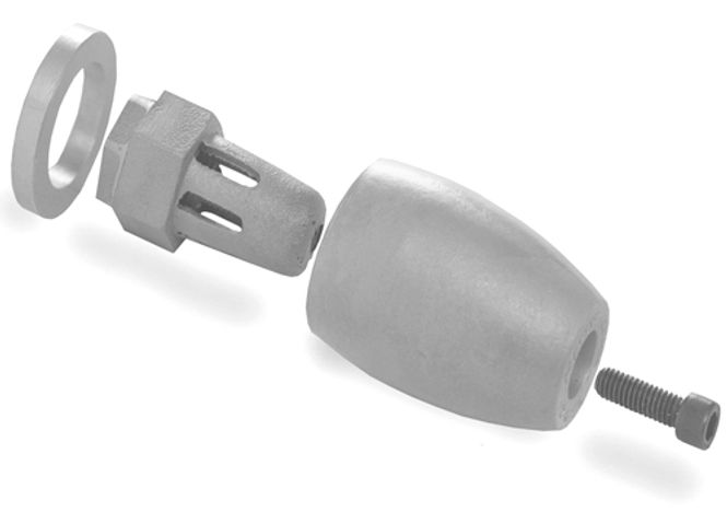 Hovedbilde Bravo II prop Anodesett, Zink, CMPNEZF14