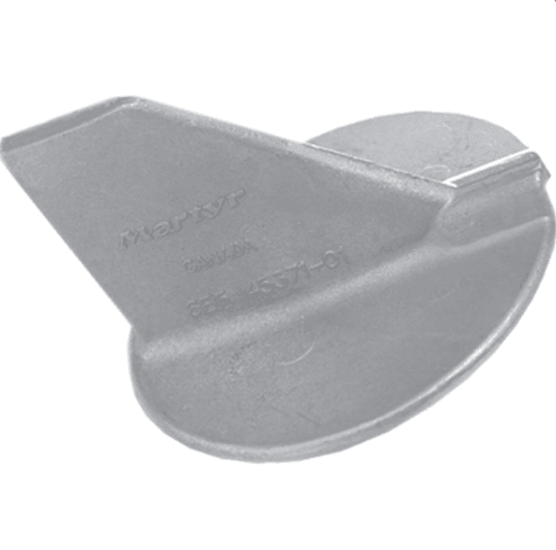 Yamaha trimfinne anode 60- F115 Hk, Alu 6E5-45371-01