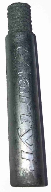 Hovedbilde Motor anode, u/hode (L: 45 mm, D: 10 mm), Zink, ...
