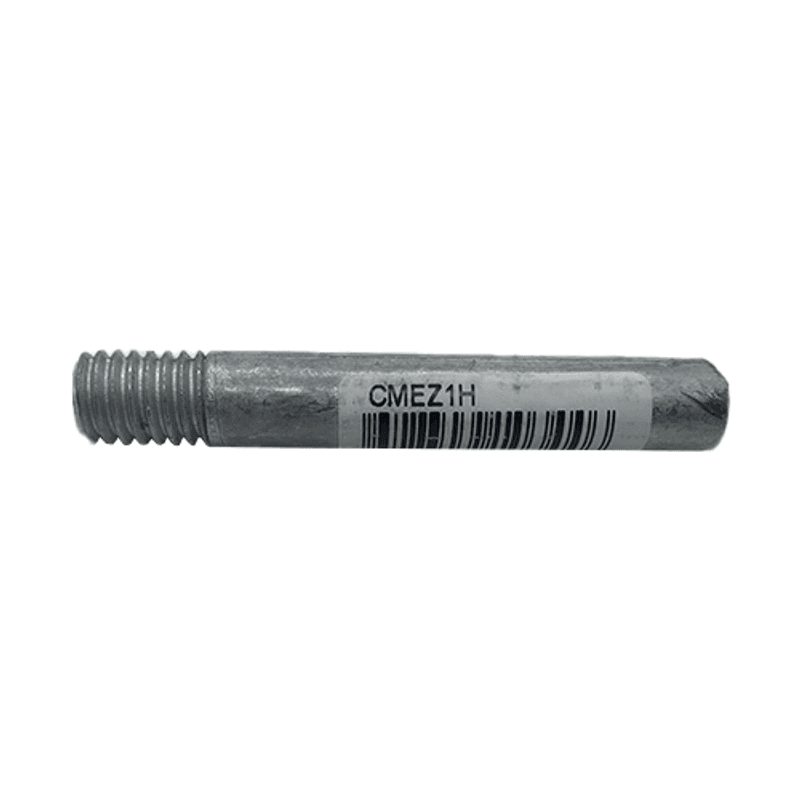 Motor anode, u/hode (L: 51 mm, D: 10 mm), Zink, CMEZ1H