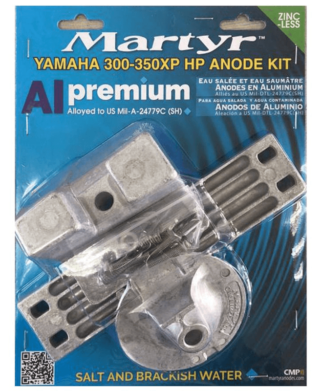 Yamaha 300-350XP HP Outboard Anodes KIT