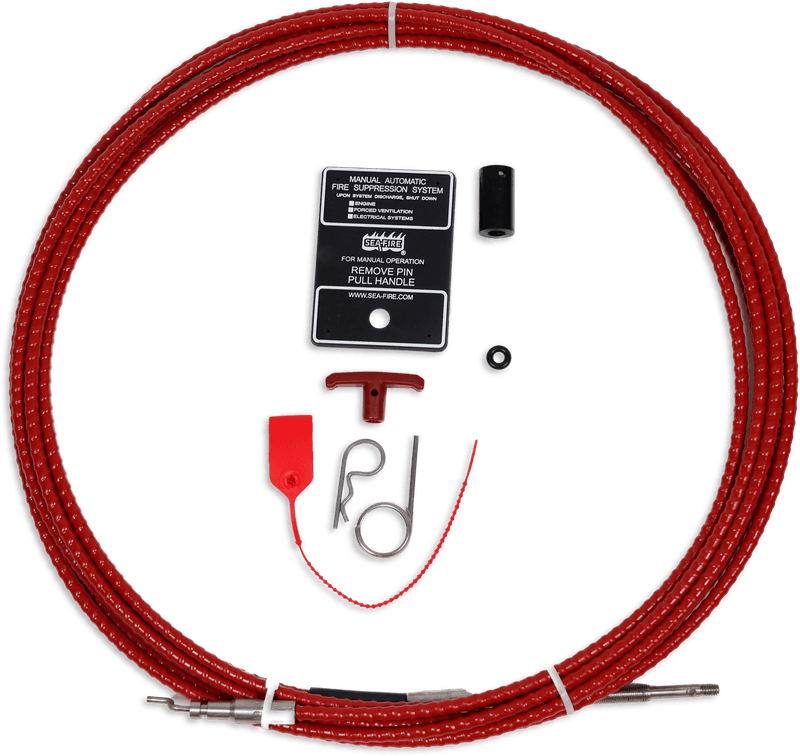 Utl?serkabel til Sea-Fire Brannslukkere - 6.10m (20ft)
