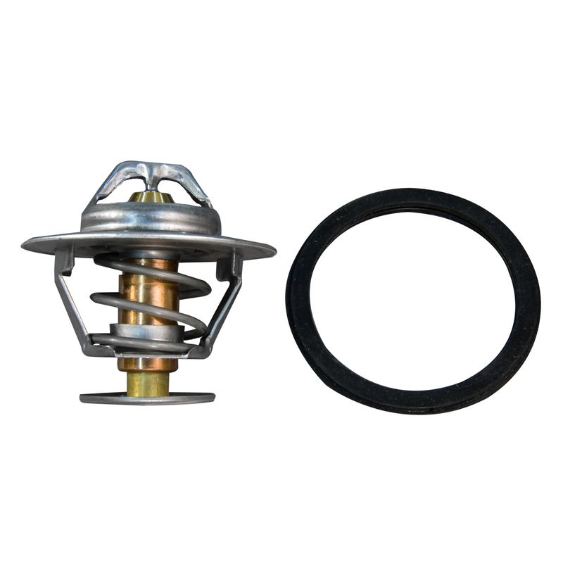 Termostat, 160?F/71?C, med pakning til Volvo, tilsv: 3831426