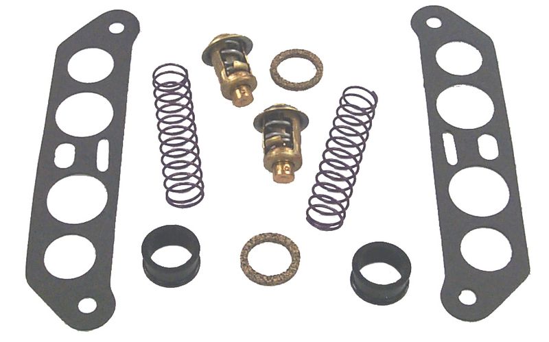 Termostatsett, V4 Crossflow, erst: Johnson/Evinrude 508626