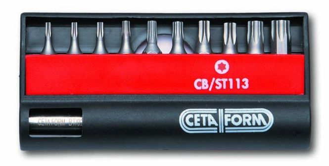 Hovedbilde Bitssett - Torx - 11 deler med 1/4