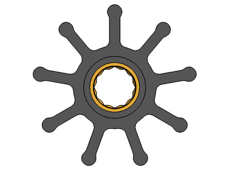JMP Impellersett, Ring & Impeller, Dia: 79 mm, 9 blader