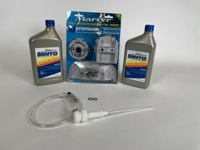 Lite servicesett til MerCruiser Alpha One Gen 2 1991->